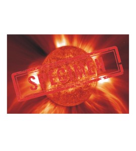 Affiche sur les vents solaires