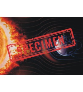 Affiche le champ magnétique de la Terre