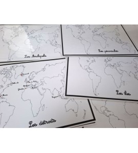 Coffret les contrastes géographiques