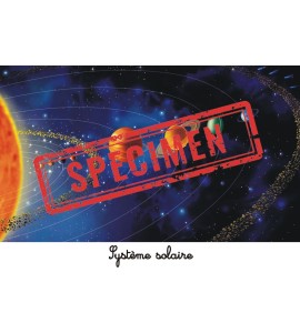 Affiches de travail - le système solaire + flèches