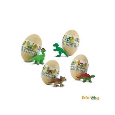 Set de 4 oeufs de dinosaures