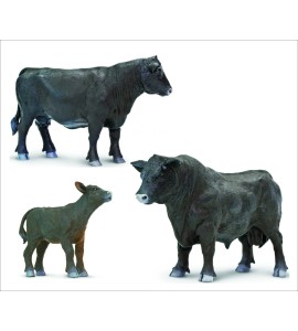 Famille des bovins de race Angus