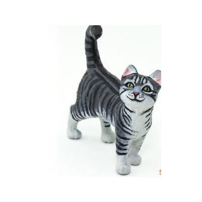 Chat tigré gris