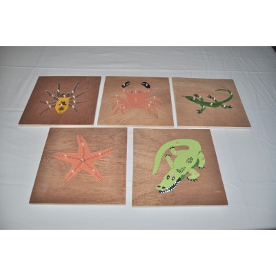 Pack puzzles zoologie 4