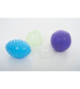 Set de 4 ballons sensorielles