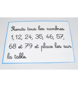 Boite de commande pour la table de cent