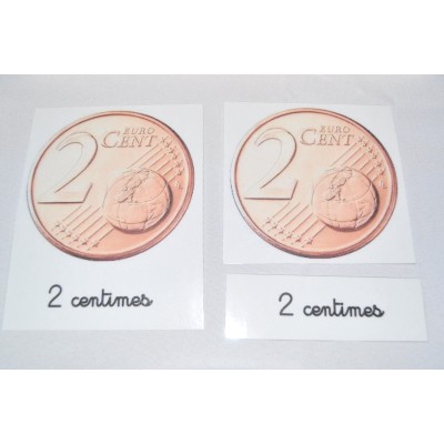 Cartes de nomenclatures euros