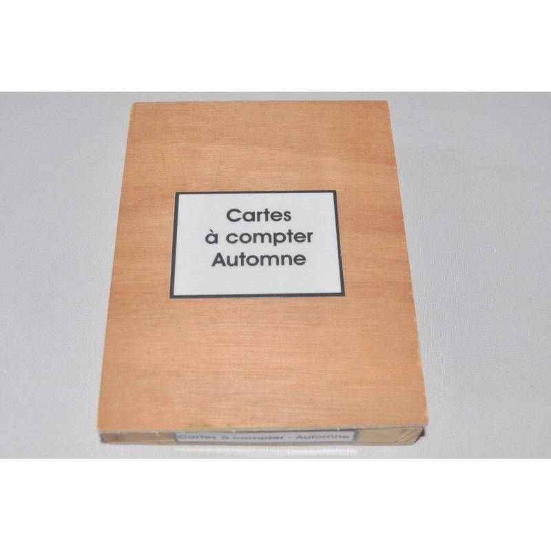 Cartes à compter automne