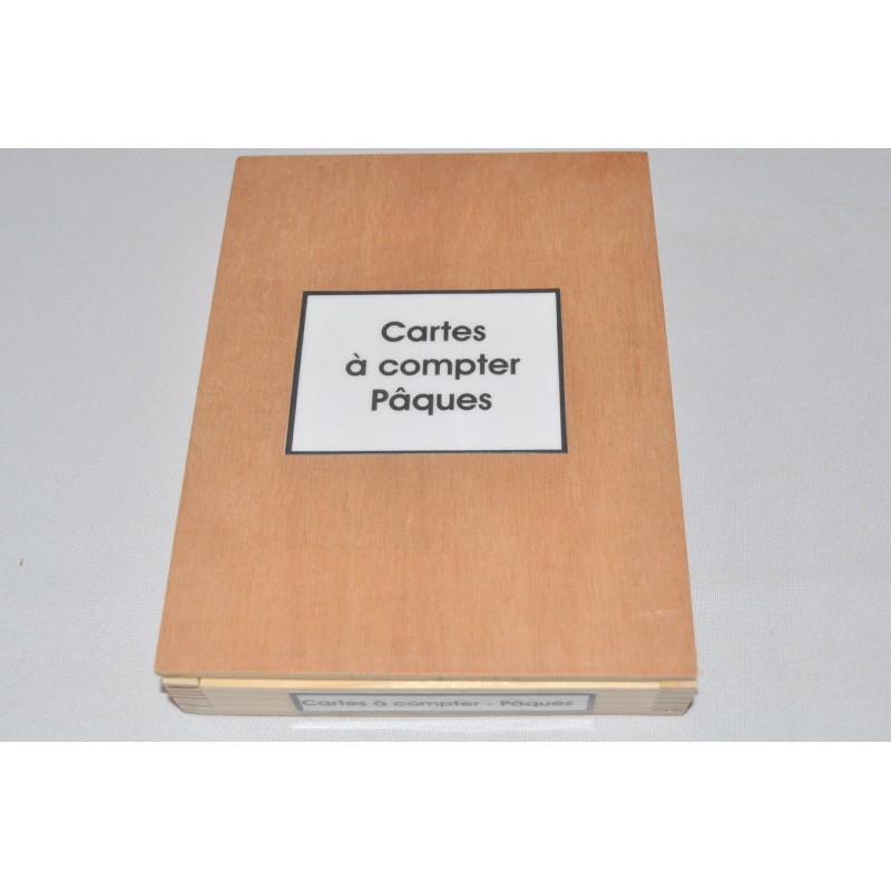 Cartes à compter pâques