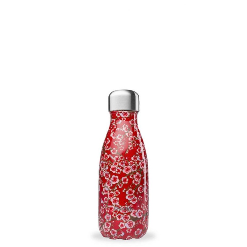 Bouteille isotherme - 260 ml - Flowers Rouge