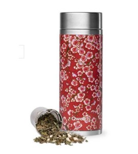 Théière inox - 300 ml - Flowers Rouge