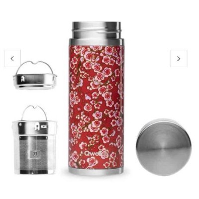 Théière inox - 300 ml - Flowers Rouge