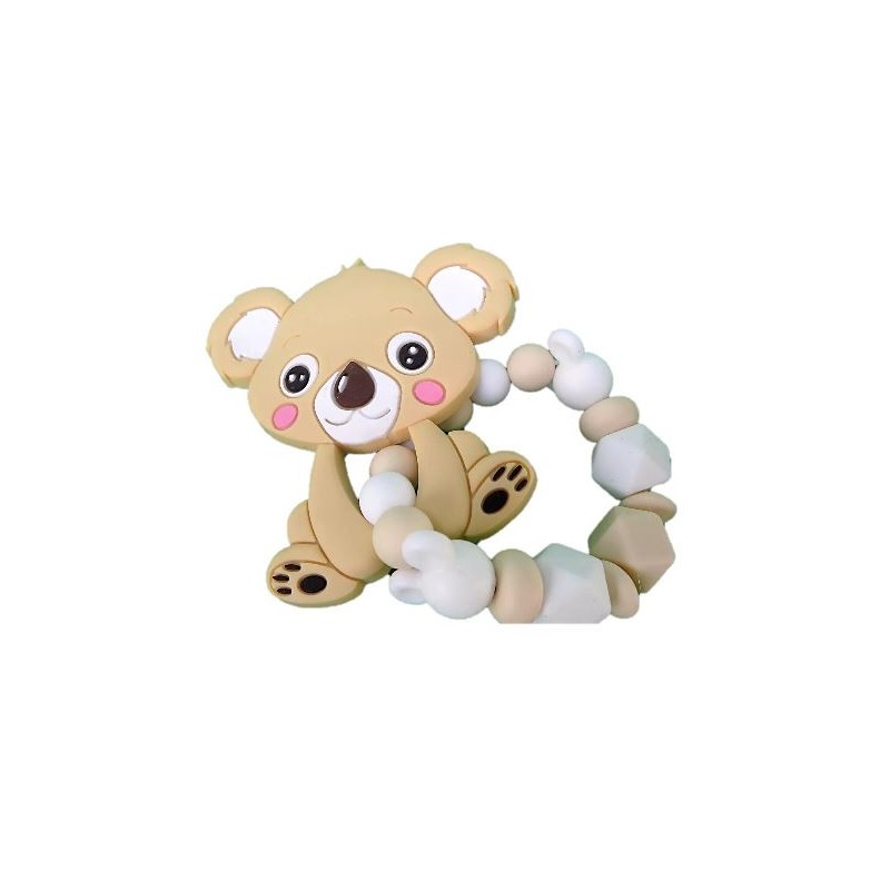 Hochet Koala beige