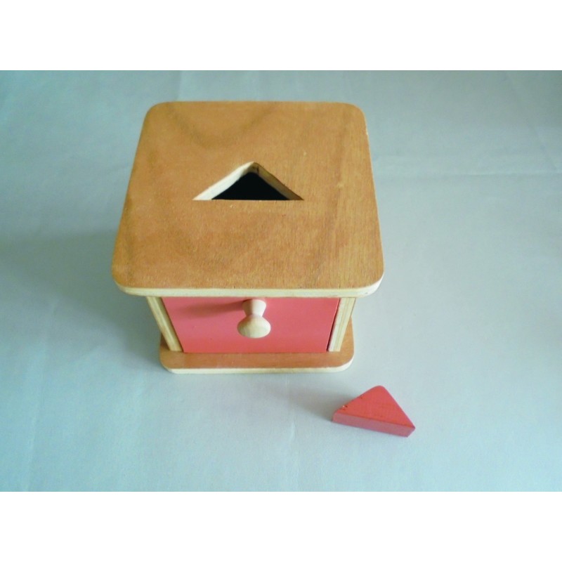boite à forme tiroir triangle