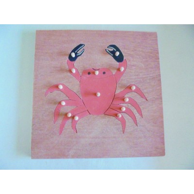 Puzzle crabe