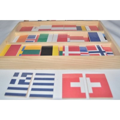 Puzzles drapeaux d'Europe