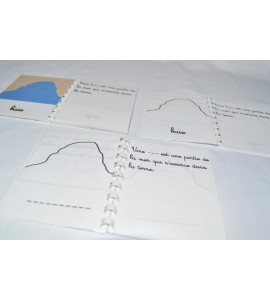 lot de 3 livrets sur les formations géographiques