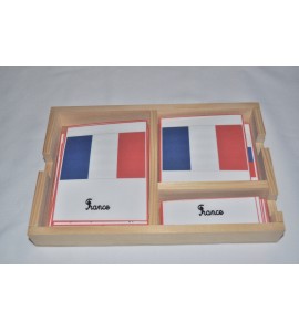 Cartes de nomenclatures drapeaux d'Europe