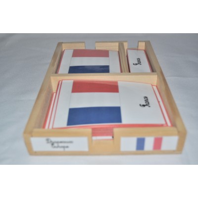 Cartes de nomenclatures drapeaux d'Europe