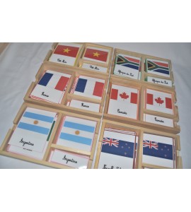 Pack nomenclatures drapeaux du monde