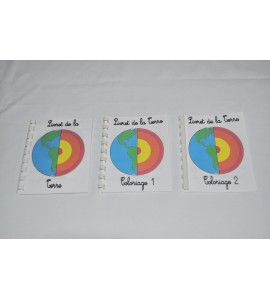 lot de 3 livrets structure de la terre