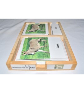 Cartes de nomenclatures animaux de la ferme