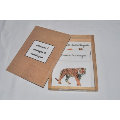 coffret animaux sauvages et domestiques