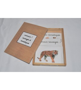 coffret animaux sauvages et domestiques