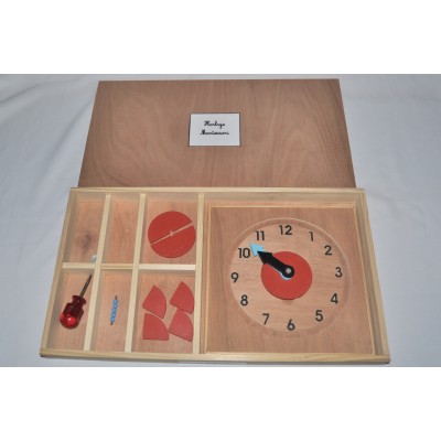 Horloge Montessori