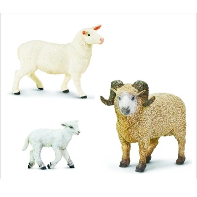 Plateau de la familles des moutons