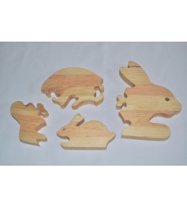 Puzzle lapin