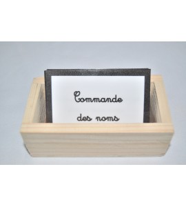 Commande sur les noms