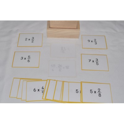 Multiplications de fractions par un entier