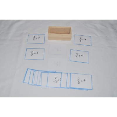 Divisions de fractions par un entier