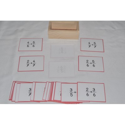 Pack des 4 opérations de fractions