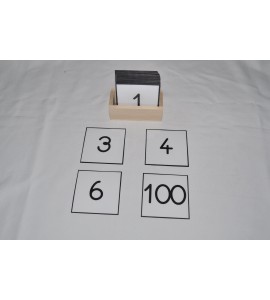 Nombres de 1 à 100 pour le grand tapis de 100