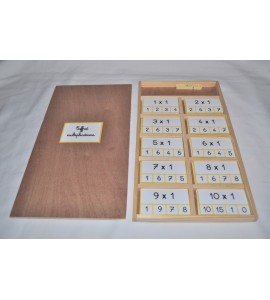 Coffret table de multiplication