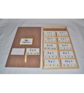 Coffret table de multiplication