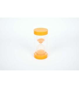 Sablier taille moyenne - 10 minutes - orange