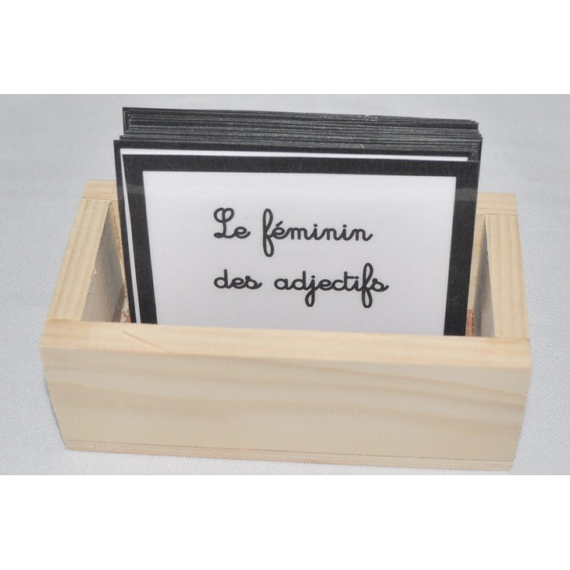 Le féminin des adjectifs