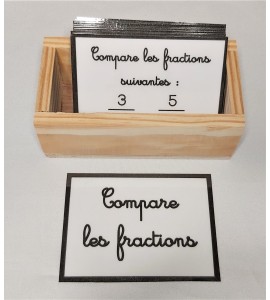 Compare les fractions