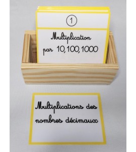 Multiplications des nombres décimaux