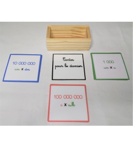 Cartes pour le damier