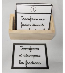 Transforme et décompose les fractions