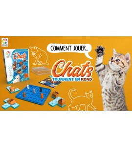 Chats tournent en rond