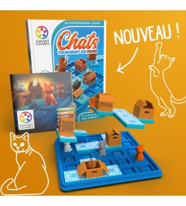 Chats tournent en rond