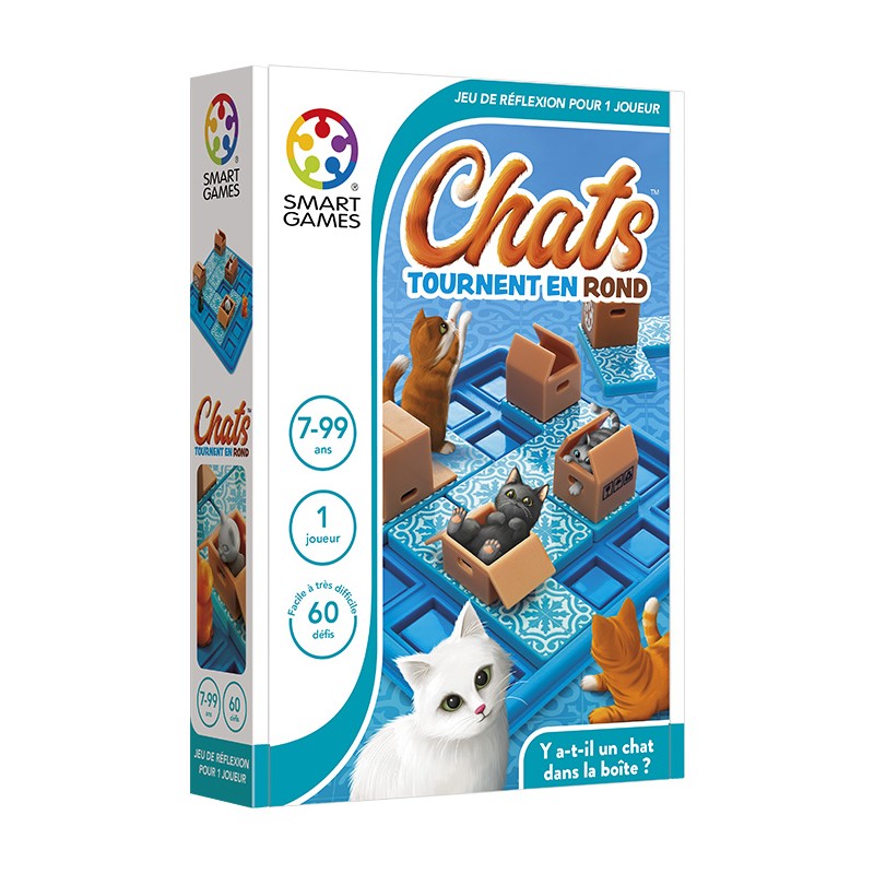 Chats tournent en rond