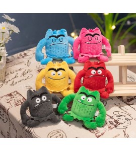 7 peluches - la couleur des émotions