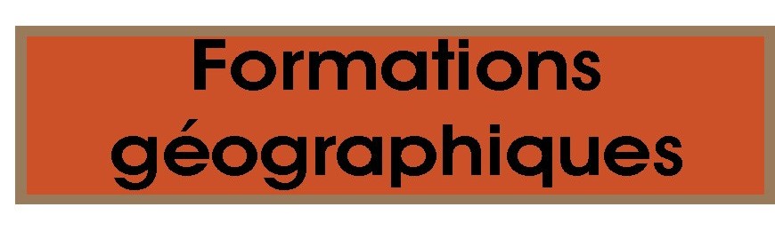 Formations Géographiques 